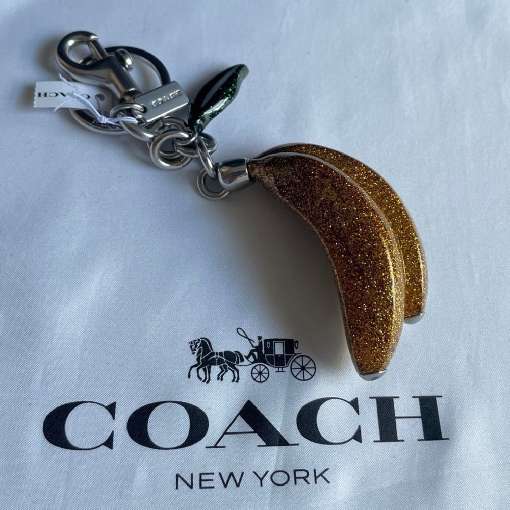 Coach Glitter Banana Bag Charm🍌-NWT🍌 - Picture 6 of 7